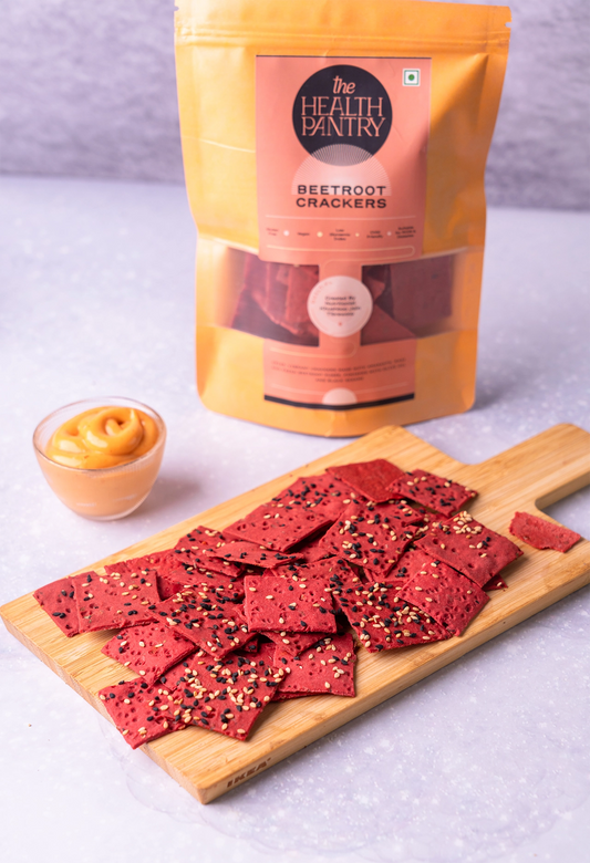 Beetroot Crackers